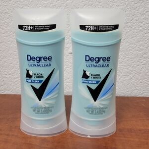 Degree Ultraclear Antiperspirant Deodorant Set Of 2 Nwt